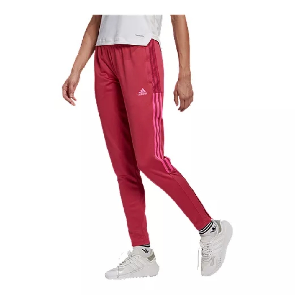 Adidas Women's Tiro 21 Track Pants, Wild Pink, XXS